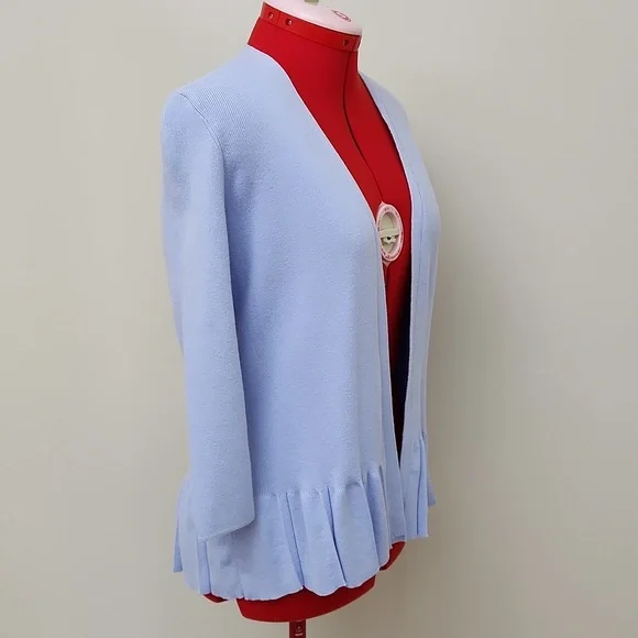 TALBOTS petite lavender purple size small cardigan - Picture 3 of 13